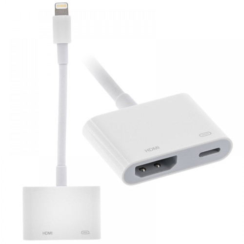 Lightning digital AV към HDMI и Lightning