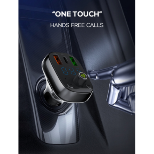 LDNIO Трансмитер и зарядно C704Q 36W - USB към Lightning ( 2xUSB+USB-C, microSD / TF )