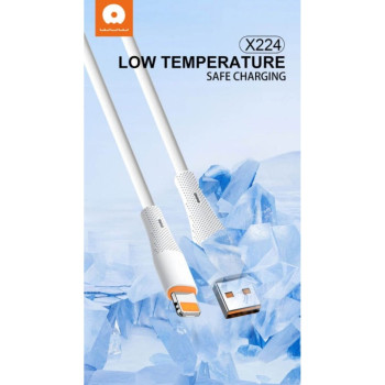 WUW X224 Кабел за Зареждане 2.4A 1M - USB към Lightning