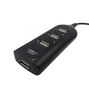 HUB Разклонител към USB 2.0 4 Ports - U003 U03 - Черен