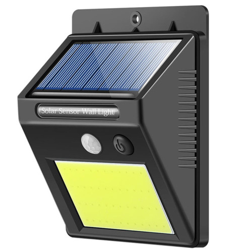 48 COB JY-6009 LED Диодна Соларна Градинска лампа Amio 48 COB LED, С PIR Датчик