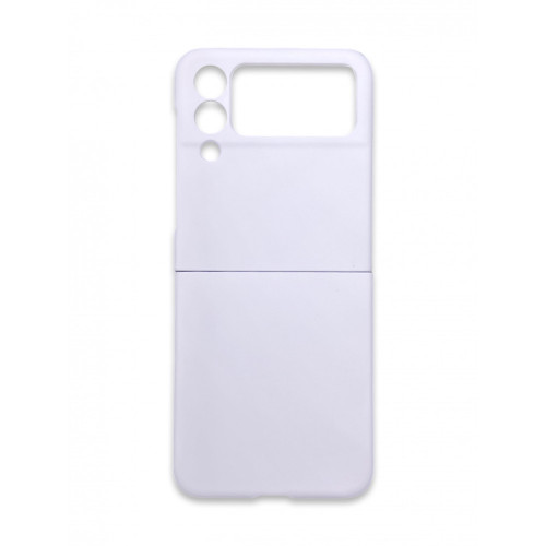 PVC Цветен кейс за Samsung Z FLIP 4 от 2 части - Лилав