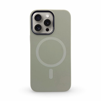 Луксозен Premium кейс+Magsafe TP-102 iPhone 17 Pro - Сив