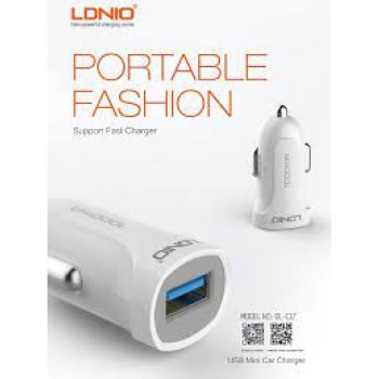 12V Зарядно LDNIO DL-C17 1A USB към Micro USB