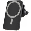 F188 Стойка за кола с магнитно безжично зареждане Magsafe 15W - Черен F188 Стойка за кола с магнитно безжично зареждане Magsafe 15W - Черен