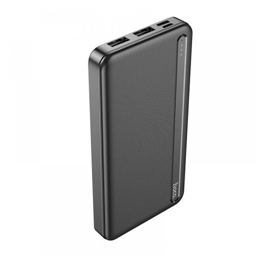 HOCO J91 Преносимо зарядно тънък Powerbank 10,000mAh - Черен HOCO J91 Преносимо зарядно тънък Powerbank 10,000mAh - Черен