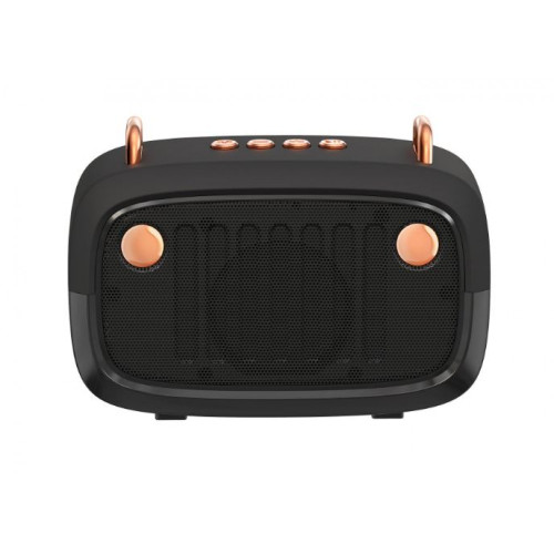 Преносима Tонколона KK-01 , BT,USB,SD,FM,AUX LED RGB - Черен