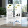 L✮Star LS-232 100W Плетен Кабел Fast Type-C към Type-C 2M - Бял L✮Star LS-232 100W Плетен Кабел Fast Type-C към Type-C 2M - Бял