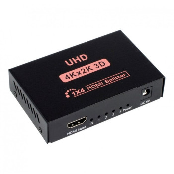 HDMI Сплитер 1 към 4 – 1 Вход към 4 Изхода, 4K Поддръжка