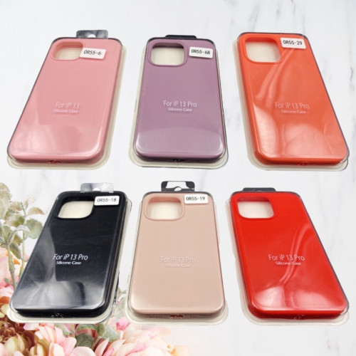 Silicone case TP-59 за iPhone 13 Pro - Розов