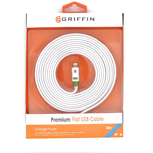 Кабел GRIFFIN USB към Lightning 3M