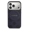 3261 GUESS HC MAGSAFE PU W/ PEONY HOT STAMP BLUE IP17 PRO