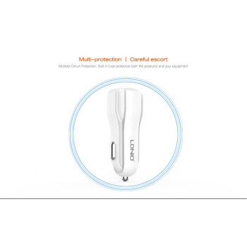 12V Зарядно 3.4A LDNIO C331 2 PORT USB към Lightning