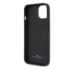 6680 BMW iPhone 14 & 13 Hardcase Backcover - Textured & Logo Stripe - Beige