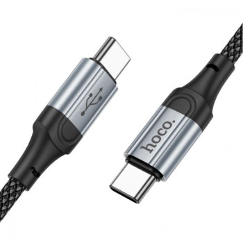 HOCO Кабел “X102 Fresh” 60W Type-C към Type-C (1M) - Черен