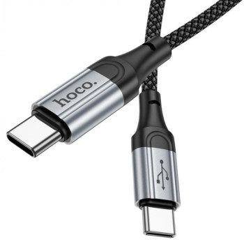 HOCO Кабел “X102 Fresh” 60W Type-C към Type-C (1M) - Черен