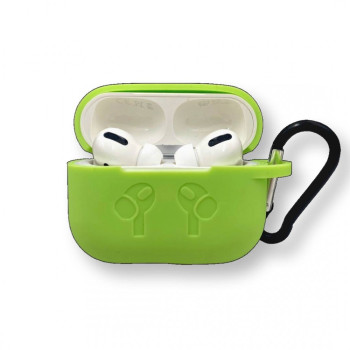 Силиконов калъф за Airpods Pro SC03 - Зелен