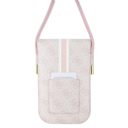 2231 GUESS US WALLET 4G STRIPES PINK