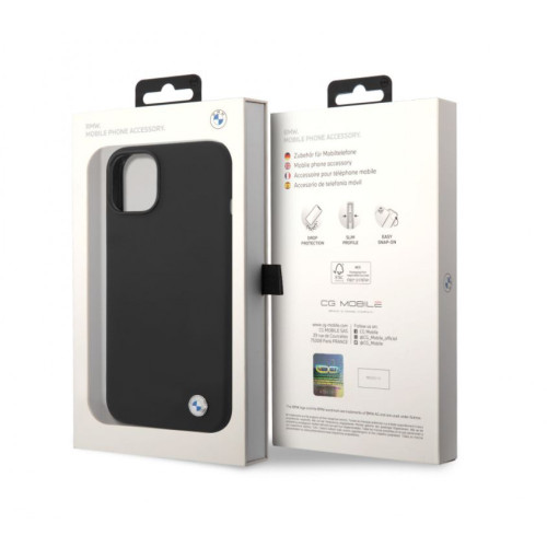 0091 BMW iPhone 15 Pro Back cover case - Black