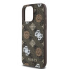 3037 GUESS HC MAGSAFE PU PEONY ON 4G BACKGROUND BROWN iPhone 15 PRO