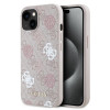 3327 GUESS HC MAGSAFE PU PEONY ON 4G BACKGROUND PINK iPhone 15