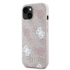 3327 GUESS HC MAGSAFE PU PEONY ON 4G BACKGROUND PINK iPhone 15