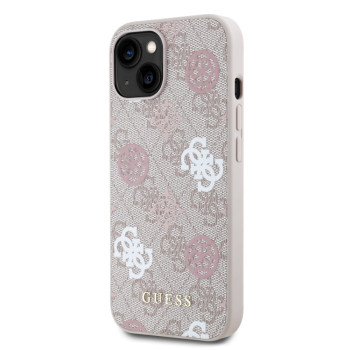 3327 GUESS HC MAGSAFE PU PEONY ON 4G BACKGROUND PINK iPhone 15