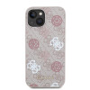 3327 GUESS HC MAGSAFE PU PEONY ON 4G BACKGROUND PINK iPhone 15