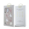 3327 GUESS HC MAGSAFE PU PEONY ON 4G BACKGROUND PINK iPhone 15