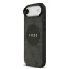 9977 GUESS HC MAGSAFE PU 4G CIRCLE W/ CLASSIC LOGO BLACK iPhone 17 AIR