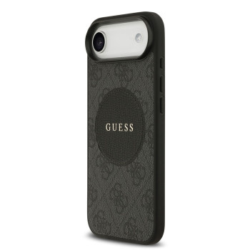 9977 GUESS HC MAGSAFE PU 4G CIRCLE W/ CLASSIC LOGO BLACK iPhone 17 AIR