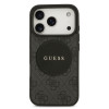 9984 GUESS HC MAGSAFE PU 4G CIRCLE W/ CLASSIC LOGO BLACK iPhone 17 PRO