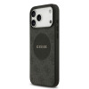 9991 GUESS HC MAGSAFE PU 4G CIRCLE W/ CLASSIC LOGO BLACK iPhone 17 PRO MAX