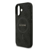 0966 GUESS HC MAGSAFE PU 4G RING CLASSIC LOGO BLACK iPhone17