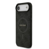 0973 GUESS HC MAGSAFE PU 4G RING CLASSIC LOGO BLACK iPhone 17 AIR