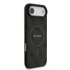0973 GUESS HC MAGSAFE PU 4G RING CLASSIC LOGO BLACK iPhone 17 AIR