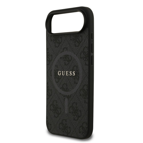 0973 GUESS HC MAGSAFE PU 4G RING CLASSIC LOGO BLACK iPhone 17 AIR