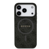 0980 GUESS HC MAGSAFE PU 4G RING CLASSIC LOGO BLACK iPhone 17 PRO