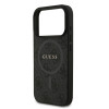 0980 GUESS HC MAGSAFE PU 4G RING CLASSIC LOGO BLACK iPhone 17 PRO