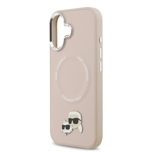 5459 KARL HC MAGSAFE PU K&C PINS PINK iPhone 17