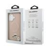 5459 KARL HC MAGSAFE PU K&C PINS PINK iPhone 17