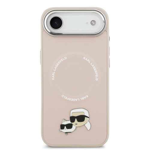 5466 KARL HC MAGSAFE PU K&C PINS PINK iPhone 17 AIR