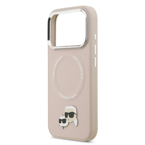 5473 KARL HC MAGSAFE PU K&C PINS PINK iPhone 17 PRO