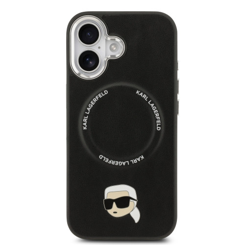 5619 KARL HC MAGSAFE PU KARL PIN BLACK iPhone 17