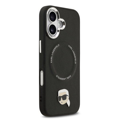 5619 KARL HC MAGSAFE PU KARL PIN BLACK iPhone 17