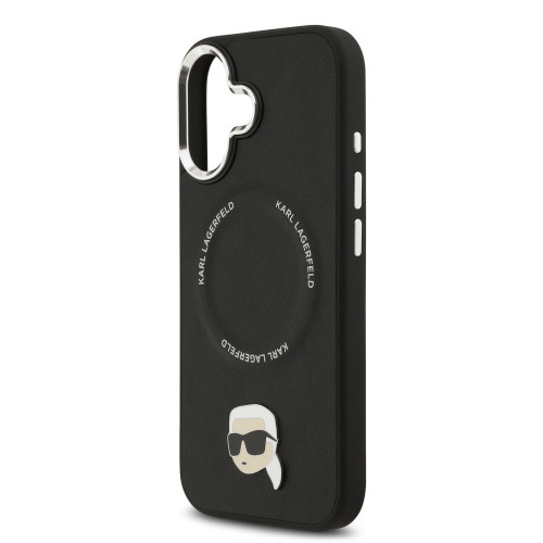 5619 KARL HC MAGSAFE PU KARL PIN BLACK iPhone 17