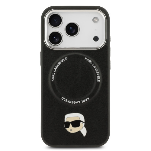 5633 KARL HC MAGSAFE PU KARL PIN BLACK iPhone 17 PRO