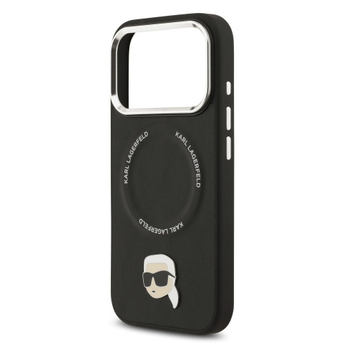 5633 KARL HC MAGSAFE PU KARL PIN BLACK iPhone 17 PRO