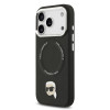 5640 KARL HC MAGSAFE PU KARL PIN BLACK iPhone 17 PRO MAX