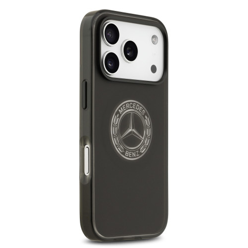 0091 MB HC MAGSAFE PC/TPU FROSTED W/ VINTAGE LOGO BLACK IPHONE 17 PRO